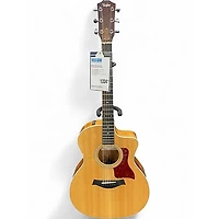 Used Taylor 214CE-K DLX Natural Acoustic Guitar
