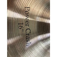 Used Paiste 16in SOUND FORMULA POWER CRASH Cymbal