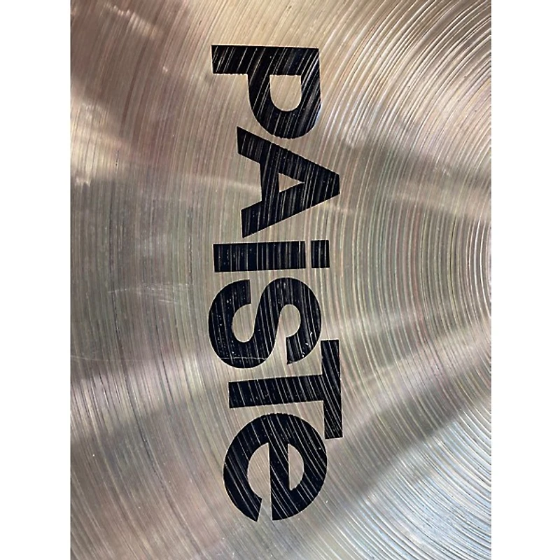 Used Paiste 16in SOUND FORMULA POWER CRASH Cymbal