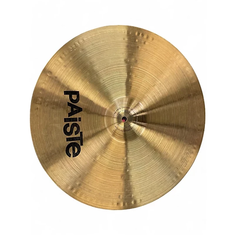 Used Paiste 16in SOUND FORMULA POWER CRASH Cymbal