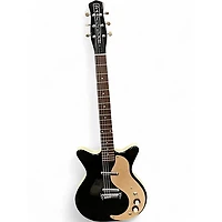 Used Danelectro Stock '59 Black Solid Body Electric Guitar