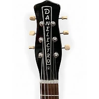 Used Danelectro Stock '59 Black Solid Body Electric Guitar
