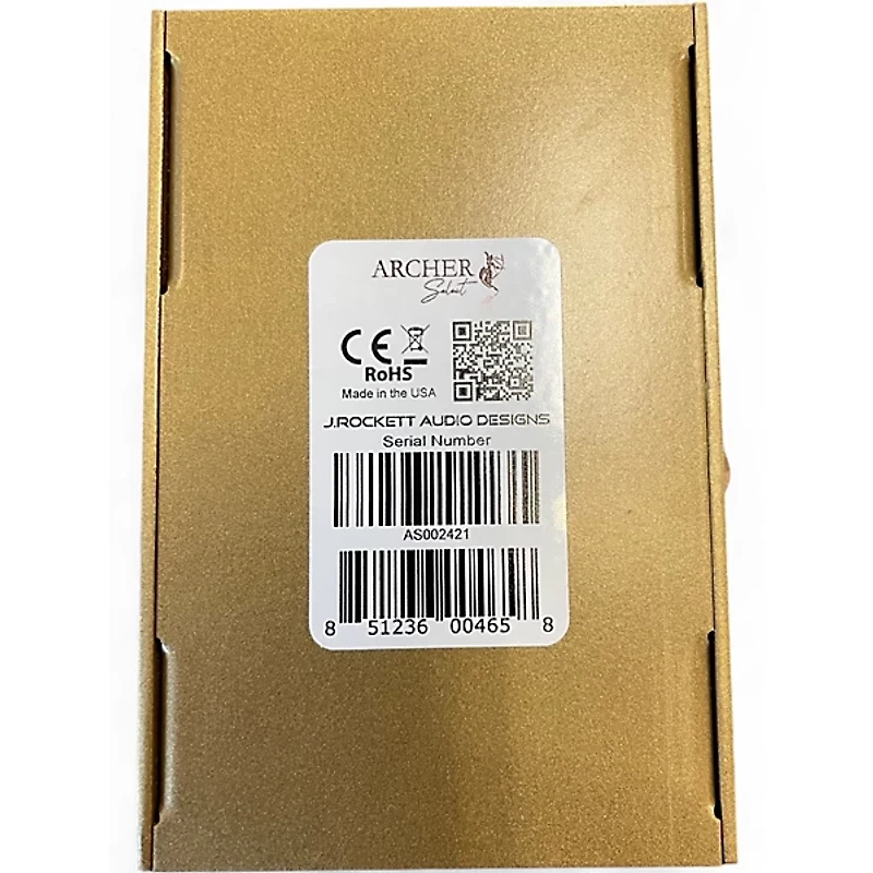 Used J.Rockett Audio Designs ARCHER SELECT Effect Pedal