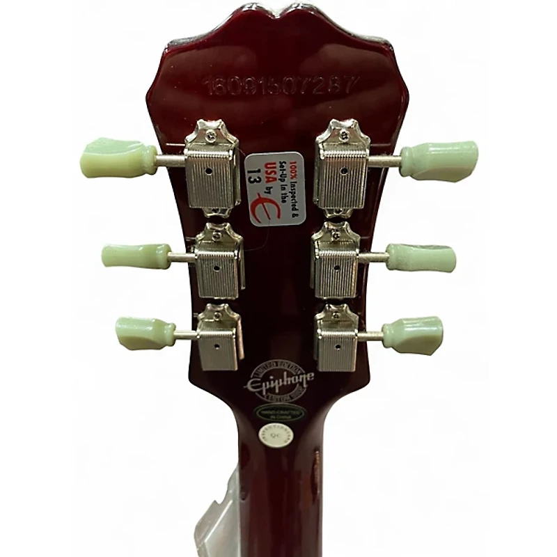 Used Epiphone Les Paul Studio Wine Red Solid Body Electric Guitar