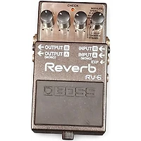 Used BOSS RV6 Digital Reverb Effect Pedal