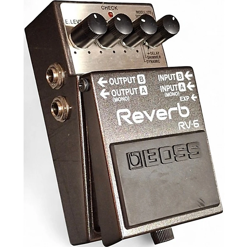 Used BOSS RV6 Digital Reverb Effect Pedal