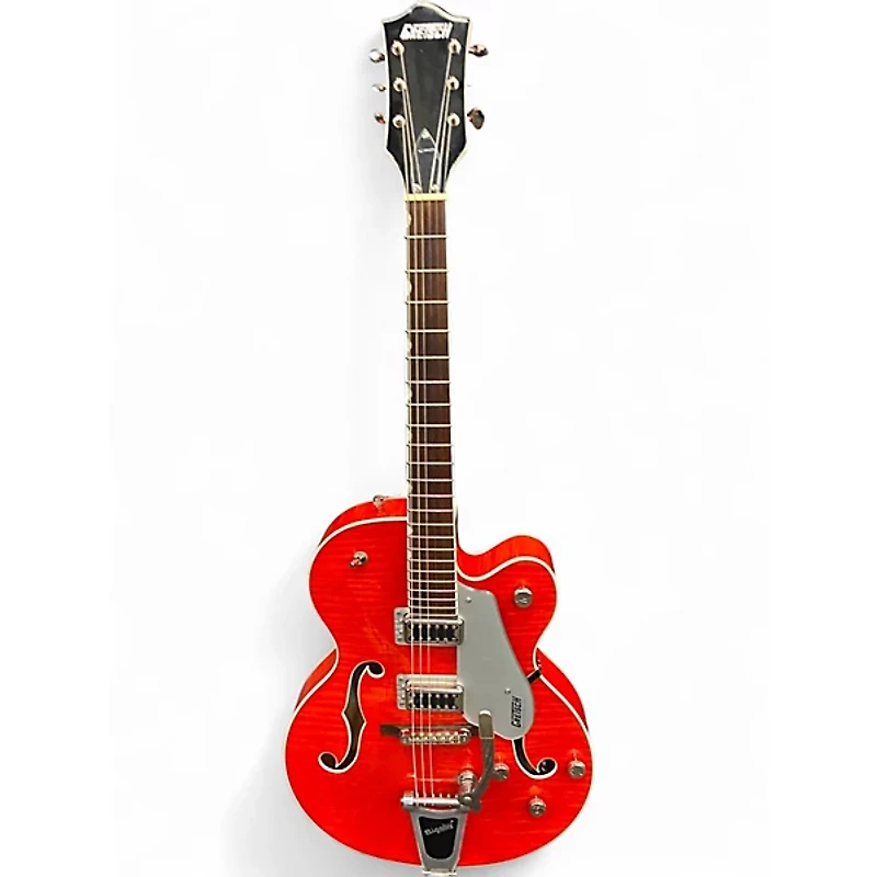 Used Gretsch Guitars G5427T Trans Orange Hollow Body Electric Guitar