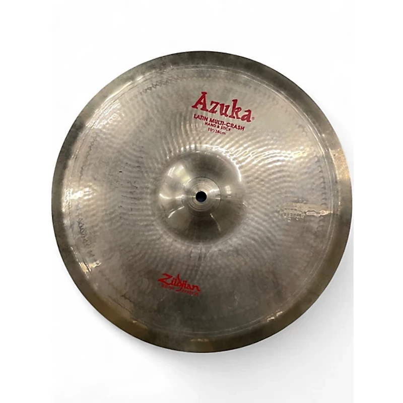 Used Zildjian 15in AZUKA LATIN MULTI-CRASH Cymbal