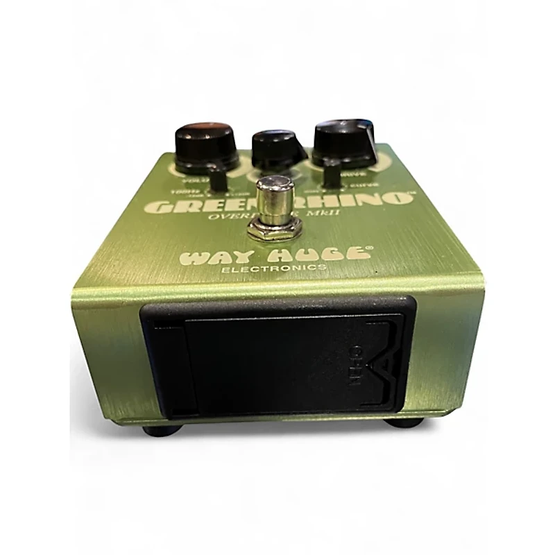 Used Way Huge Electronics WHE202 Green Rhino Overdrive Effect Pedal