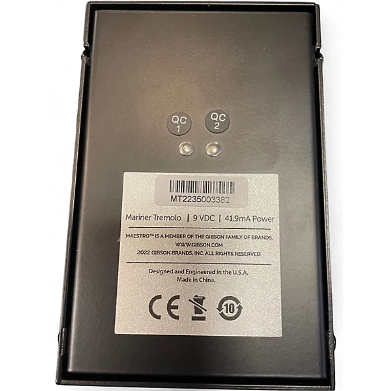 Used Maestro MARINER TREMOLO Effect Pedal
