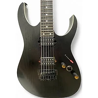 Used Ibanez RGR652AHBF Black Solid Body Electric Guitar