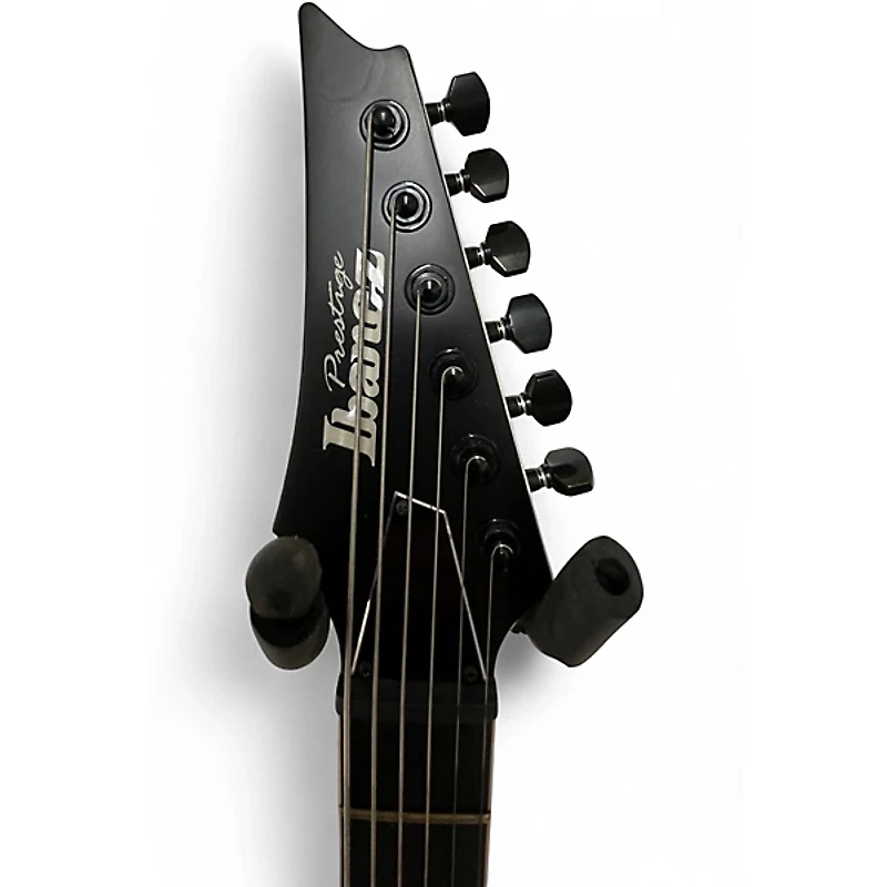 Used Ibanez RGR652AHBF Black Solid Body Electric Guitar