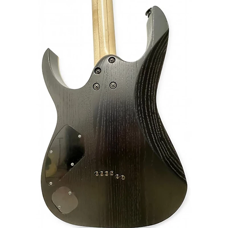 Used Ibanez RGR652AHBF Black Solid Body Electric Guitar