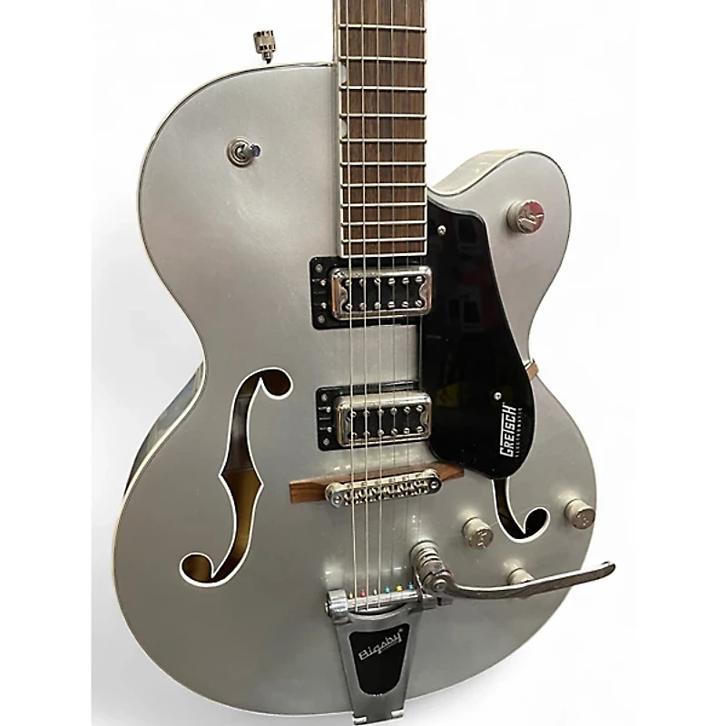 Used Gretsch Guitars G5420T Electromatic silver sparkle Hollow Body Electric Guitar