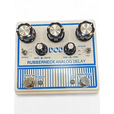 Used DOD RUBBERNECK ANALOG DELAY Effect Pedal