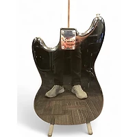 Used Squier Bronco Black Electric Bass Guitar