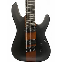 Used Schecter Guitar Research C7 MULTISCALE ROB SCALLON SATIN DARK ROAST Solid Body Electric Guitar