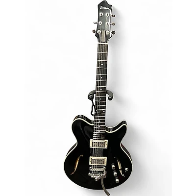 Used Eastman ROMEO NYC Black Hollow Body Electric Guitar