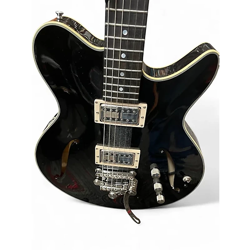 Used Eastman ROMEO NYC Black Hollow Body Electric Guitar