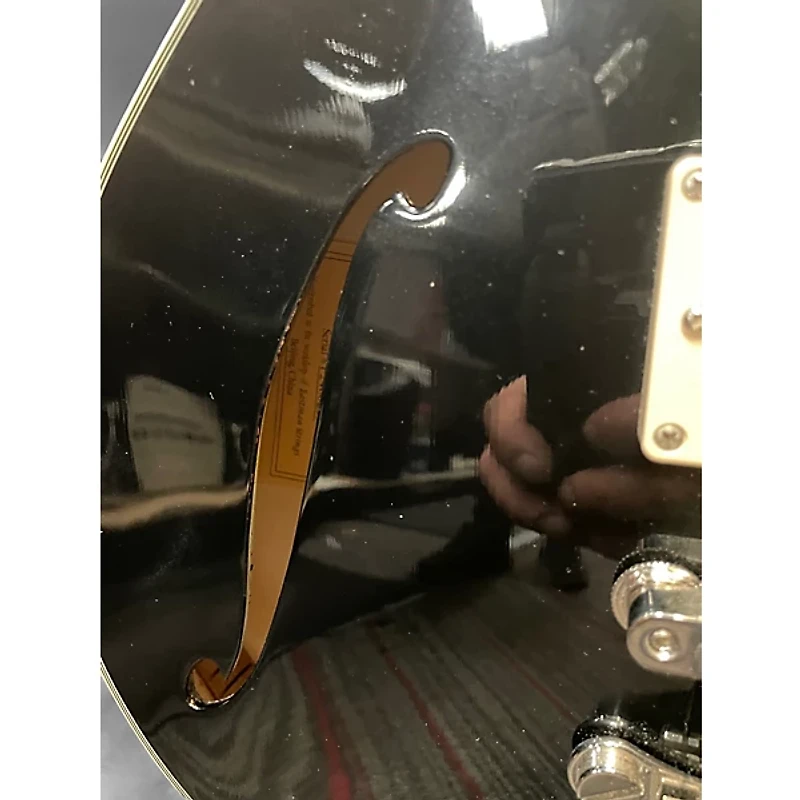 Used Eastman ROMEO NYC Black Hollow Body Electric Guitar