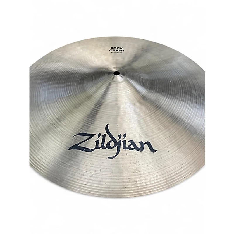 Used Zildjian 17in Rock Crash Cymbal