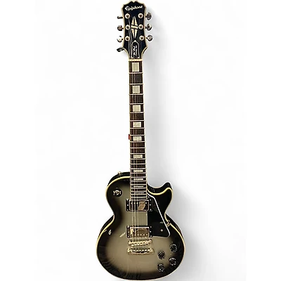 Used Epiphone Les Paul Custom Pro Silverburst Solid Body Electric Guitar