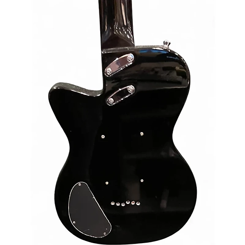 Used Silvertone U2 Black Solid Body Electric Guitar