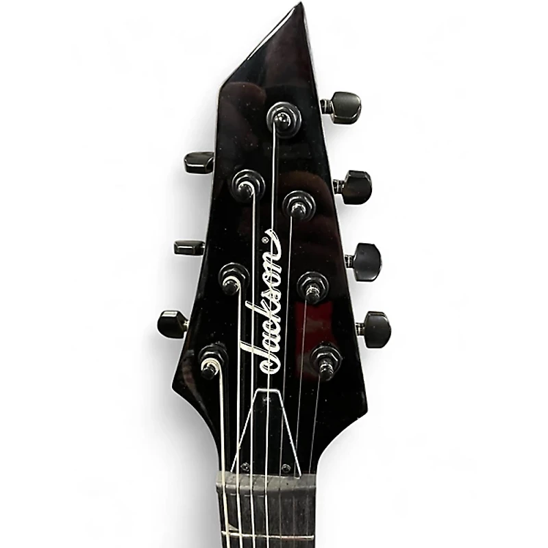 Used Jackson JS22-7 Dinky 7 String Black Solid Body Electric Guitar
