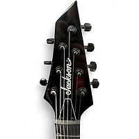 Used Jackson JS22-7 Dinky 7 String Black Solid Body Electric Guitar