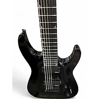 Used Jackson JS22-7 Dinky 7 String Black Solid Body Electric Guitar