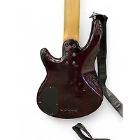 Used Schecter Guitar Research Raiden Special 5 String Crimson Red Trans Electric Bass Guitar