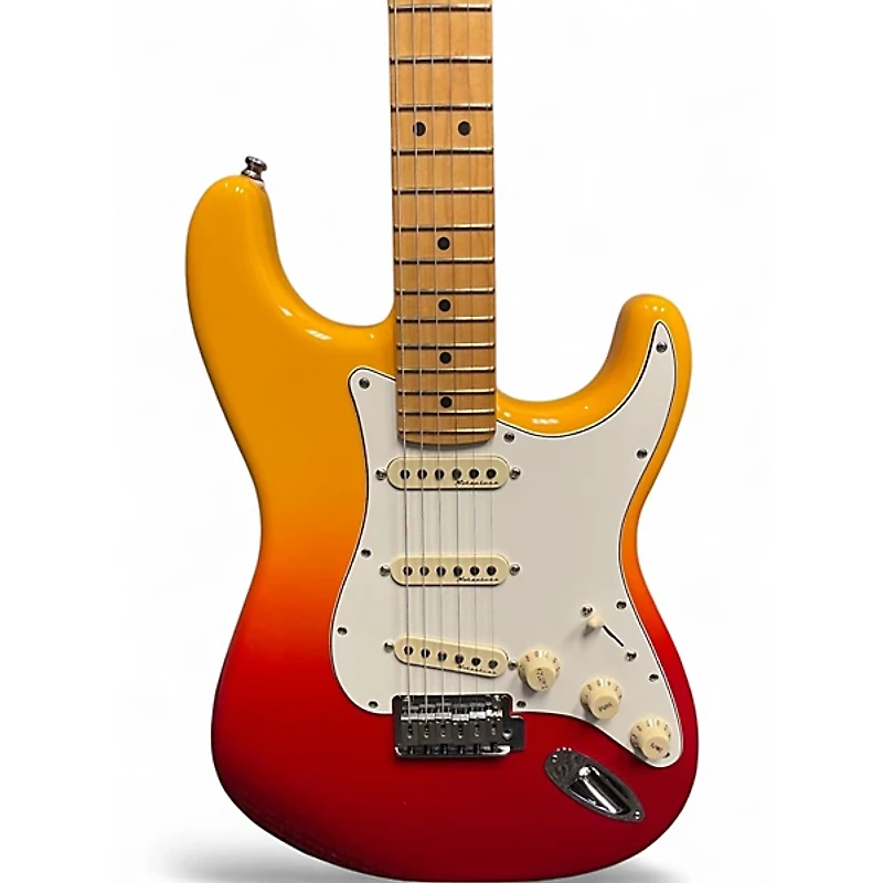 Used Fender Player Plus Stratocaster Tequila Sunrise Solid Body Electric Guitar