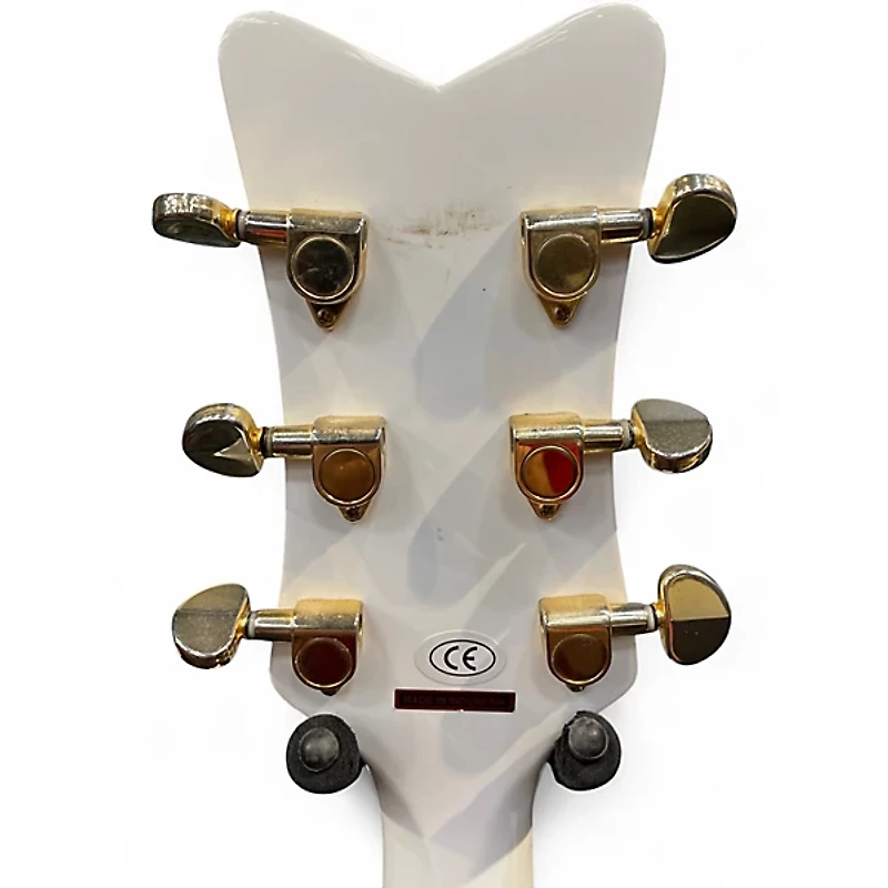 Used Gretsch Guitars G5022CWFE White Acoustic Electric Guitar