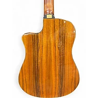 Used Fender VB Nat Natural Acoustic Bass Guitar