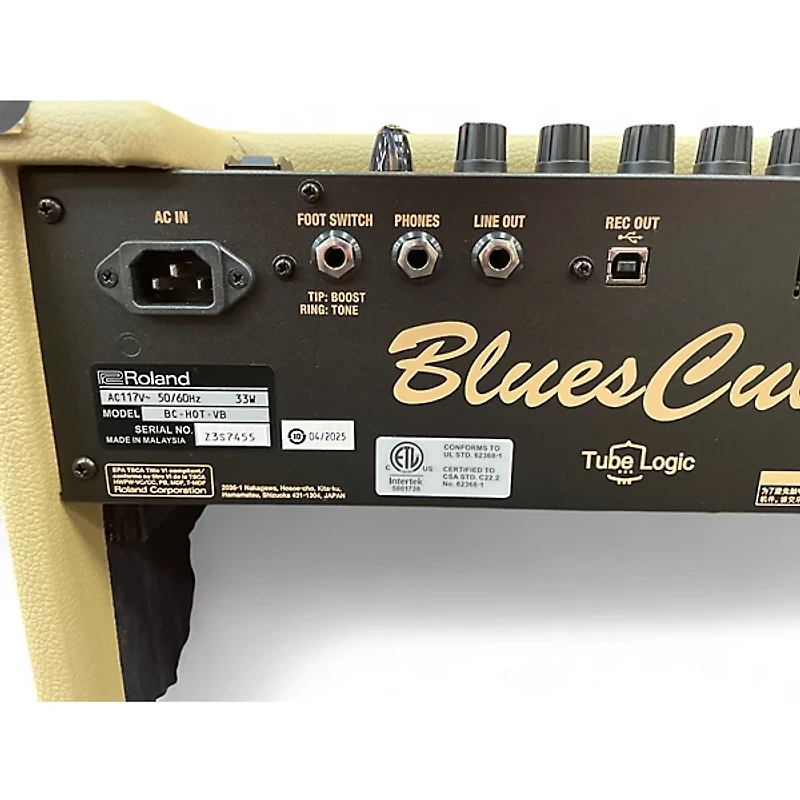 Used Roland BLUES CUBE Tube Guitar Combo Amp