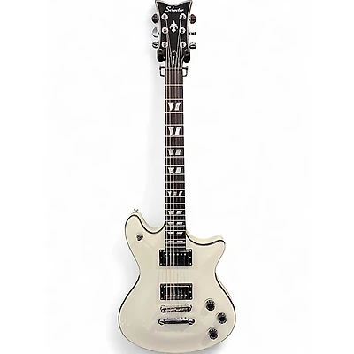 Used Schecter Guitar Research Tempest Custom Vintage White Solid Body Electric Guitar