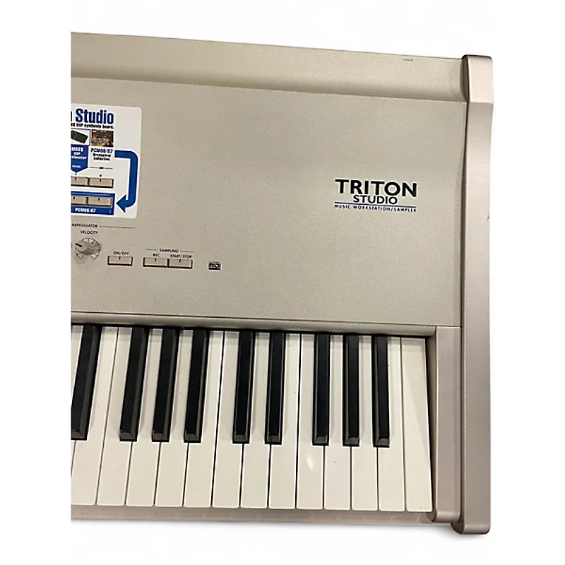 Used KORG Triton Studio 88 Key Keyboard Workstation
