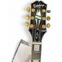 Used Epiphone Les Paul Custom Pro Cream Solid Body Electric Guitar