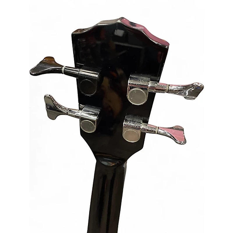 Used Fender CB60SCE Black Acoustic Bass Guitar