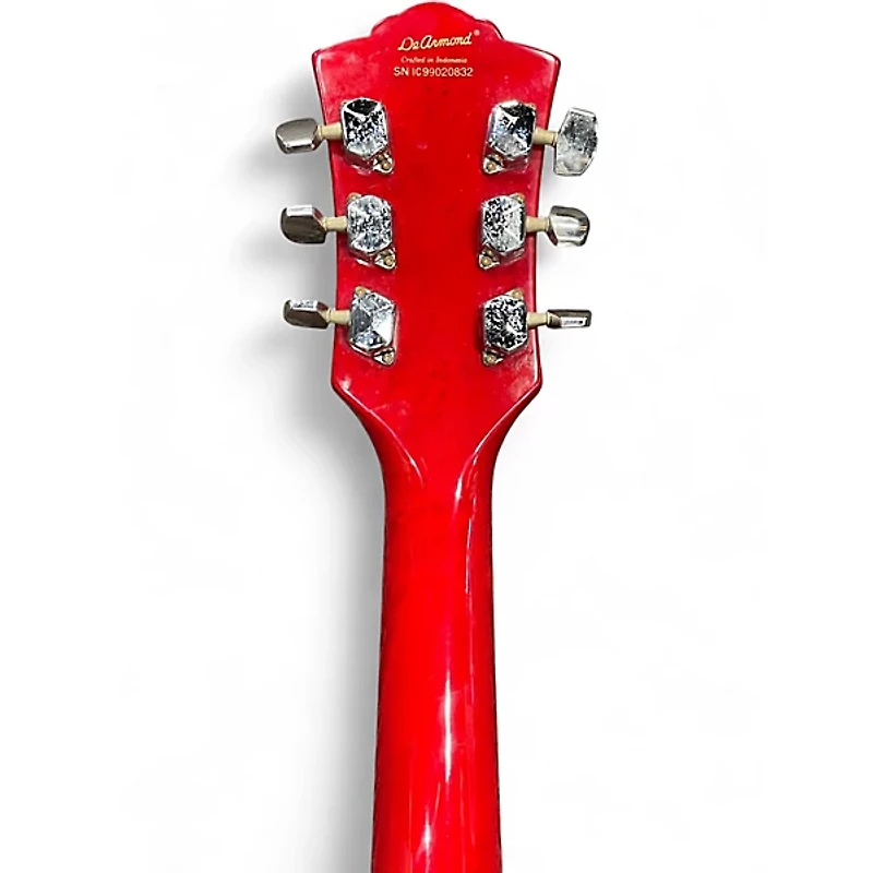 Used DeArmond M65C Cherry Sunburst Solid Body Electric Guitar