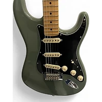 Used Fender American Professional Stratocaster SSS ANTIQUE OLIVE Solid Body Electric Guitar