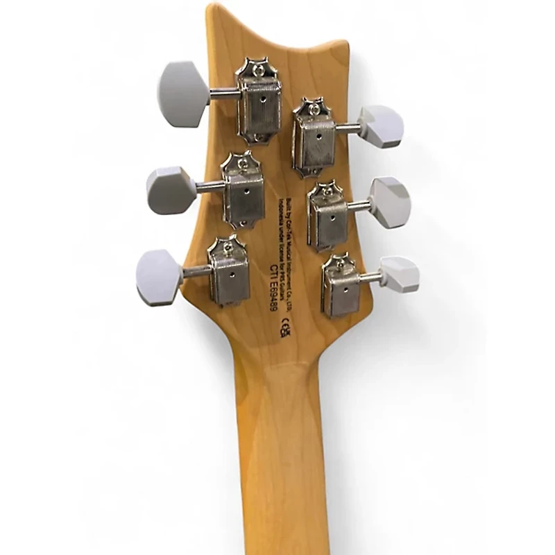 Used PRS SE Silver Sky Evergreen Solid Body Electric Guitar