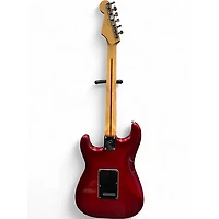 Used Fender Special Edition Player Stratocaster HSS Candy Red Burst Solid Body Electric Guitar