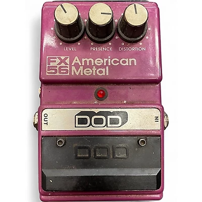 Used DOD FX56 AMERICAN METAL Effect Pedal