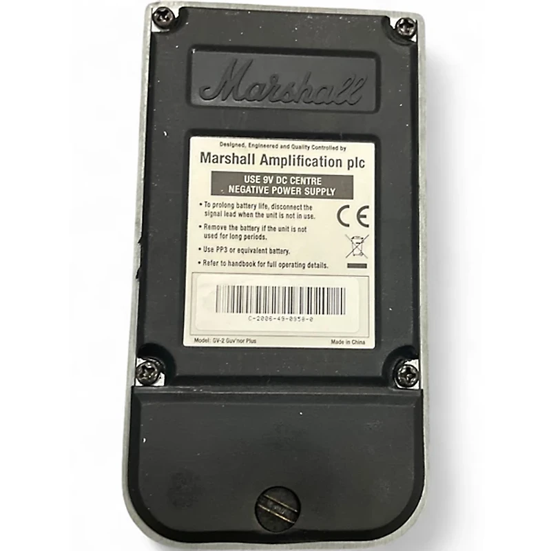 Used Marshall Guv'Nor GV 2 Effect Pedal