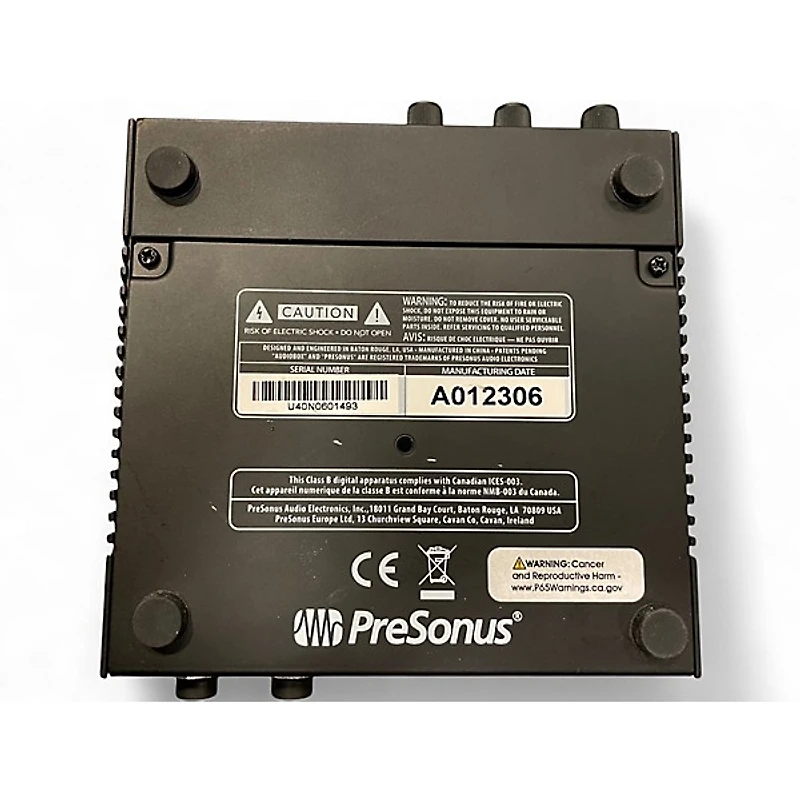 Used PreSonus Audiobox USB Audio Interface