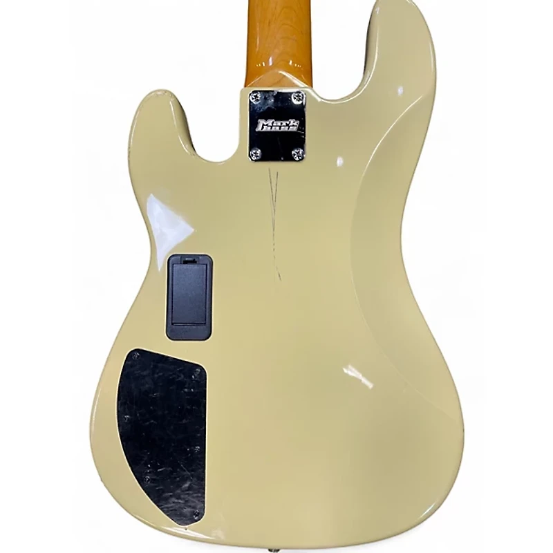 Used Markbass GV5 Cream Electric Bass Guitar