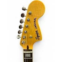 Used Squier CLASSIC VIBE JAGUAR Daphne Blue Solid Body Electric Guitar