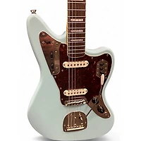 Used Squier CLASSIC VIBE JAGUAR Daphne Blue Solid Body Electric Guitar