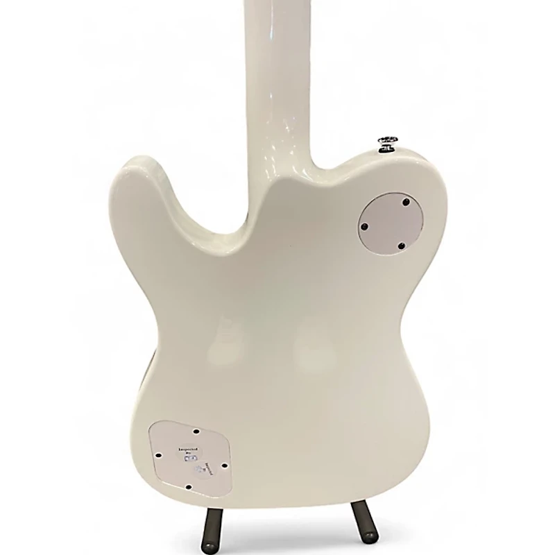 Used Fender JA90 Jim Adkins Thinline Telecaster Alpine White Hollow Body Electric Guitar